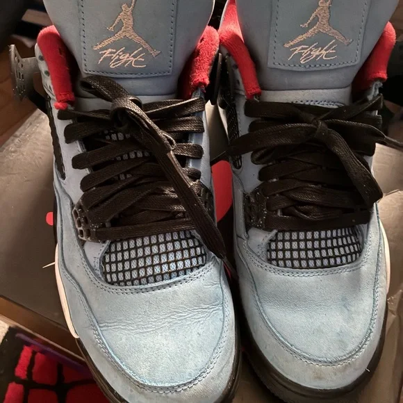 Travis Scott Blue and Red Men's Shoes
